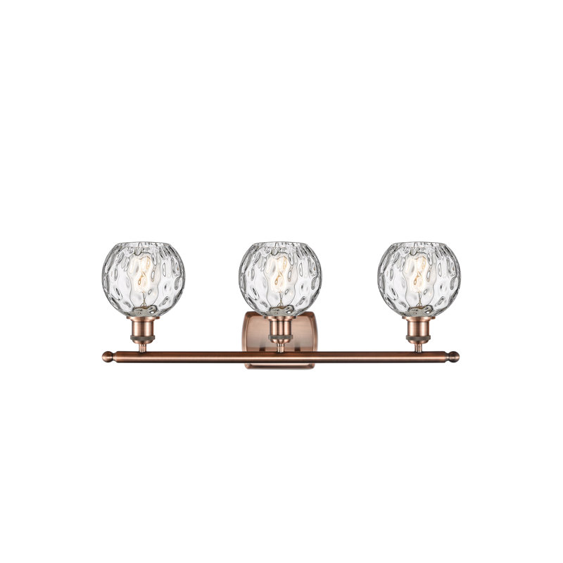 Cindi 3 - Light Vanity Light, LED, Antique Copper