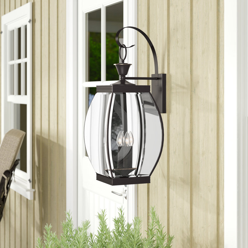 Lanterne murale d'extérieur 4 lumières Pihu