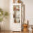 Freestanding Upholstered Display Cabinet