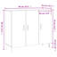 Lincolnia 3 - Door Rectangle Accent Cabinet-1947530288