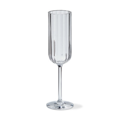 Riley Acrylic Champagne Clear Everyday 8 Oz