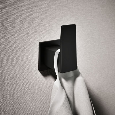 Honesty Wall Mounted Rectangular Bathroom Robe Hook, Towel Hook, Clothing Hook