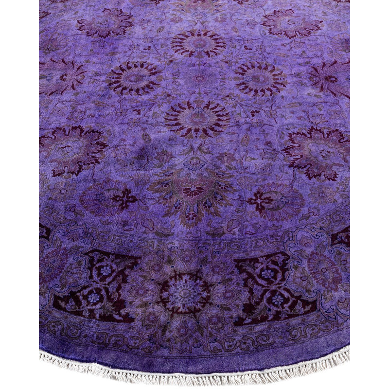 Dainara One-of-a-Kind 6' 1" x 6' 1" Hand Knotted Area Rug