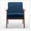 Mid-Century Modern Chair, Living Room Chair with Solid Wood Frame-1451129985