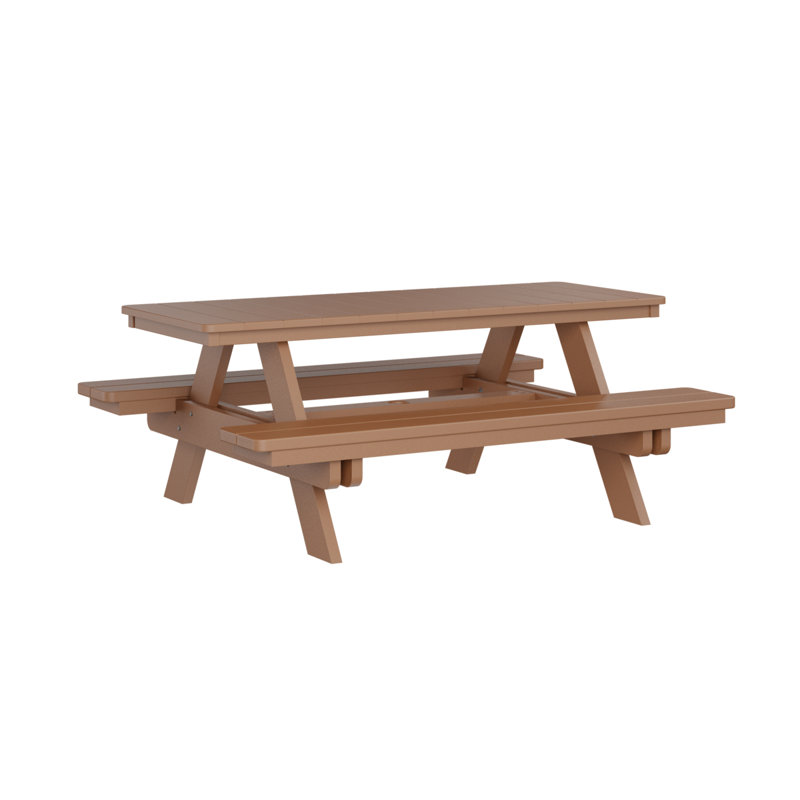 Table de pique-nique rectangulaire Berlin Gardens Ada, Cèdre