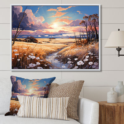Kawaii Paries, paysage au coucher du soleil