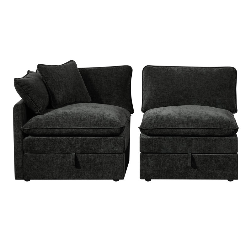 Boîte George A, Chenille noir