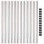 Fence Posts 12 Pcs Powder-Coated Steel-1753987491-1753982559