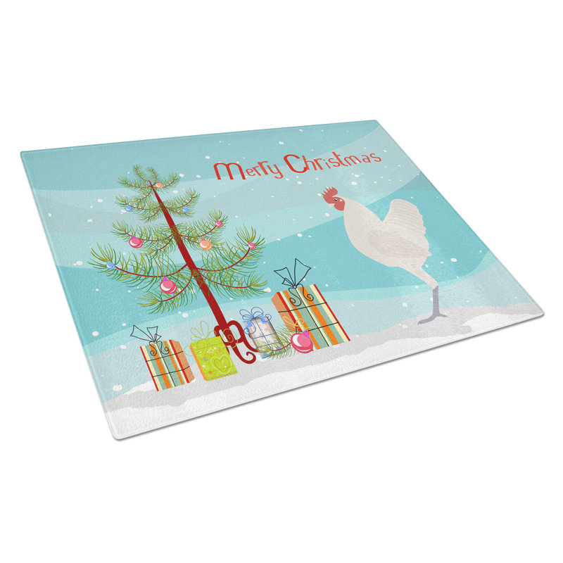 Planche à découper en verre trempé caroline de noël allemand langshan