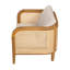 Chaise avec accoudoirs de patio Kirkby, ensemble de 2, chaise