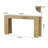 62.99-Inch Extra-Long Entryway Table, Farmhouse Sofa Table Behind The Sofa, Decorative Table For Entrances In The Living Room, Hallway, Entrance, Or Foyer, Console Table-1615292695