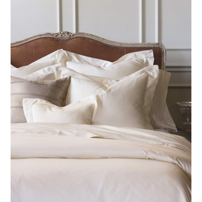 Roma Luxe Modern & Contemporary Cotton Sateen Solid Colour Duvet Cover