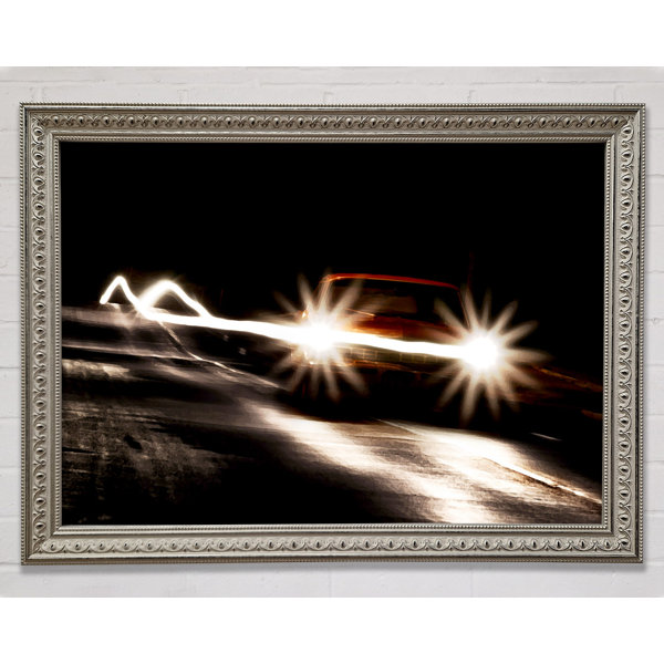 Ebern Designs Street Car Race - Single Picture Frame Print | Wayfair.co.uk