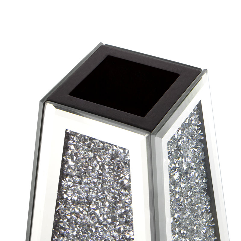 Vase de table en verre fait à la main Cerrie (lot de 2)