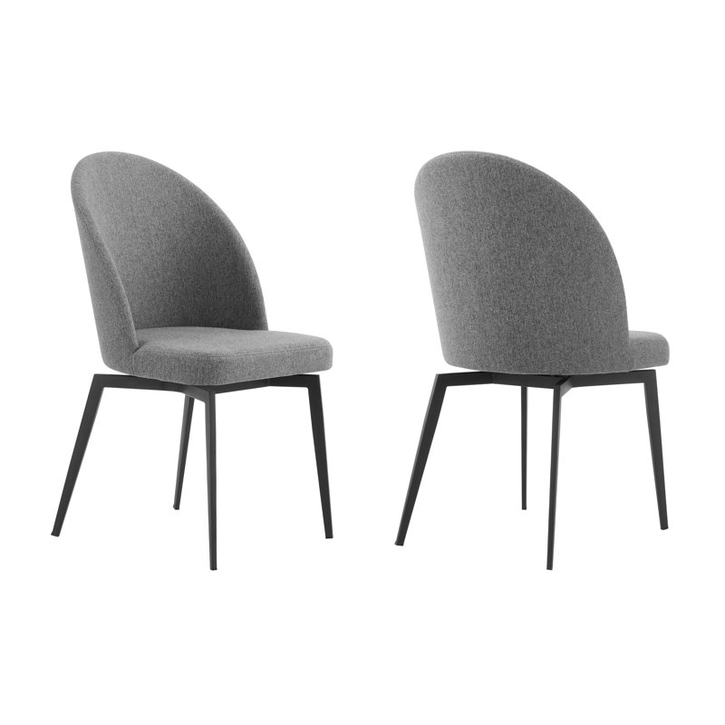 Chaise d'appoint Dumt en gris