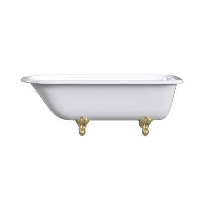 61'' L Freestanding Soaking Bathtub