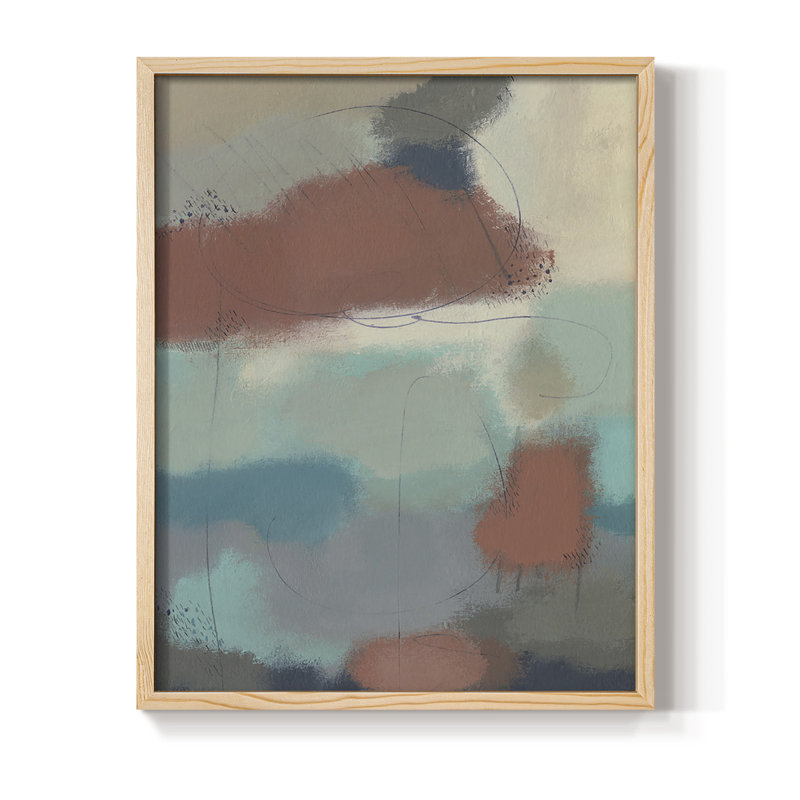 «Floating By II», reproduction encadrée - bois massif, H 30 po x l 24 po