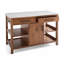 Kitchen Island with Marble Top-38267166