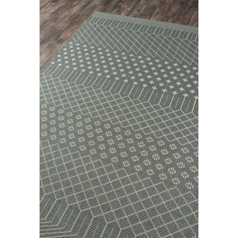 Tapis intérieur / extérieur Alumbaugh, Tapis de couloir 2 pi 3 po x 7 pi 6 po