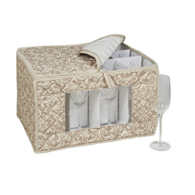 Agnew Fabric Stemware Storage