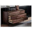 Armoire de rangement personnalisée à tiroir en bois massif