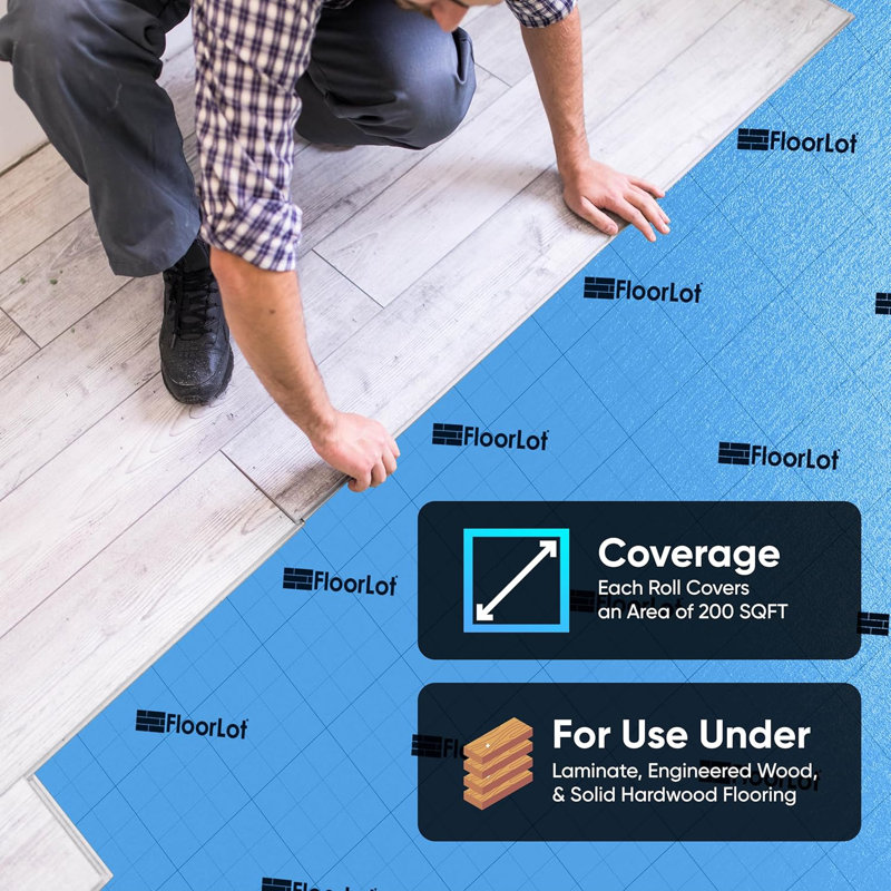 BlueStep Standard Flooring Underlayment (200 sq.ft./roll)