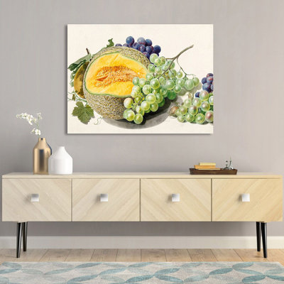 Fruits II by Michiel Van Huysum - Wrapped Canvas Art Prints