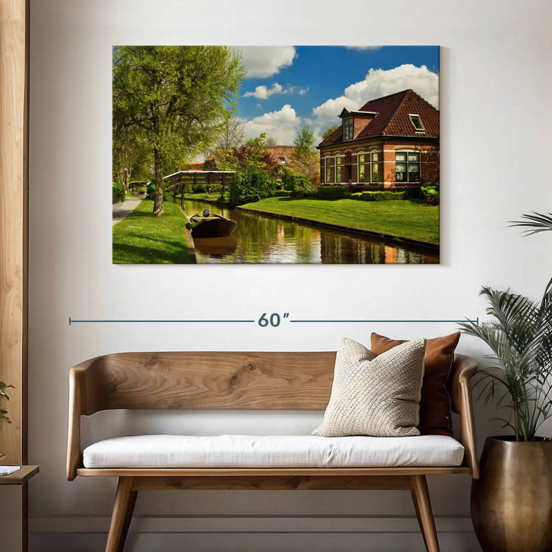 Alvord Giethoorn Village, H 32 po x l 48 po