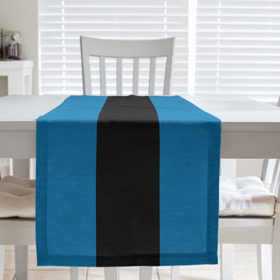 New Orleans Football Stripes Table Runner