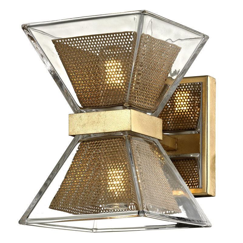 Expression 2 - Light Vanity Light, Silver Leaf