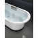Volute 63 In. X 28-3/8 In. Freestanding Bath With Base