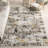 Aaliyah SpinClean Casual Abstract Machine Washable Area Rug-1354283897