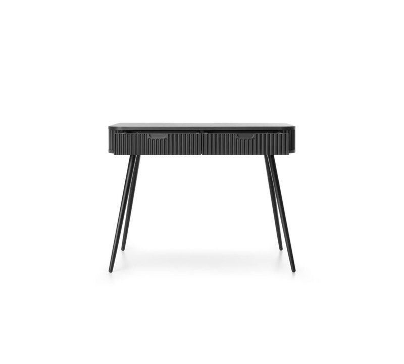 Coffee Table with Storage, Black