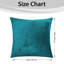 Aspire Homeware Square Plain Velvet Scatter Cushion Cover-1298447084-1299206117