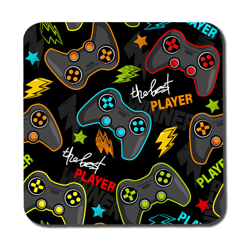 Square 6 Piece Coaster Set