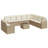 Vidaxl Garden Sofa Set Beige