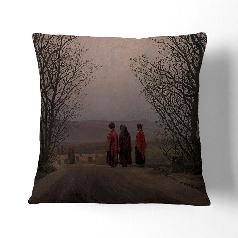 Square Cushion, Black, 40cm H x 40cm W x 15cm D