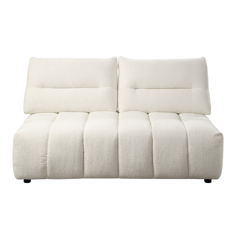 Causeuse modulaire contemporaine sans accoudoirs Cristeen
