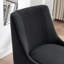 Chaise d'appoint en velours Zanthia Seymore-873811886