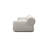 Pebble 87" Deep Seat Upholstered Sectional, High-Resilience Foam Curved Arm Italian Modern Sofa, Seats 2 for Living Room-129201183-129201184