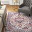 Tapis oriental ivoire Villines-204601668