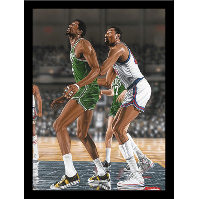 " Wilt Chamberlin And Bill Russel " by Darryl Vlasak