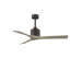Nan 52" Ceiling Fan In Textured Bronze And Matte White Blades-1193036794-1122687722-1197290960