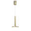 1 - Light Gold LED Geometric Pendant