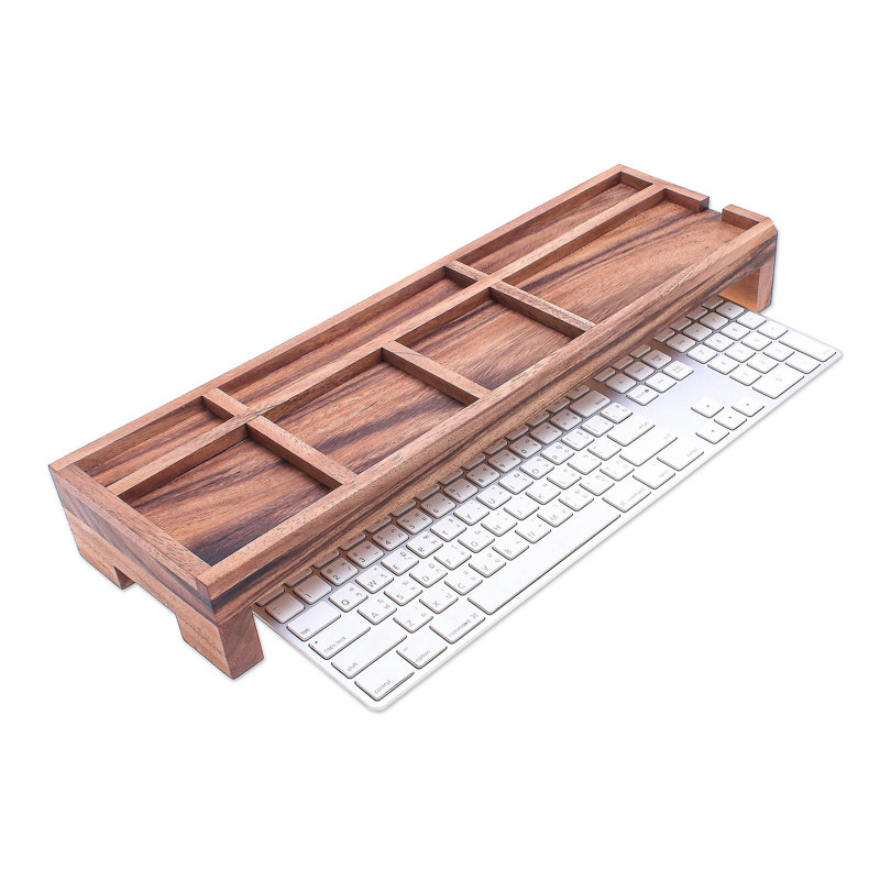 Tanyeli Wood Stackable Desk Organizer