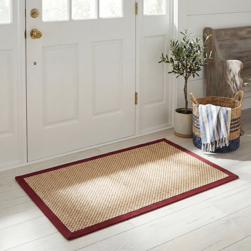 Hillsborough sisal fiber knitted rug, Rectangulaire 2 pi x 3 pi