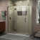 Unidoor-X 57.5" W x 34.38" D x 72" H Frameless Rectangle Shower Enclosure