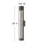 Vapor 1 Light Outdoor Sconce-681491827-681491839