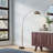 82'' Brushed Arched Floor Lamp