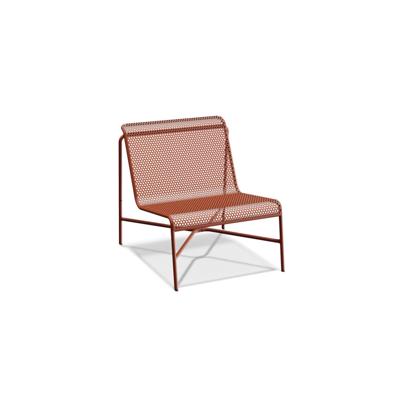 Perf Lounge Chair, Rust